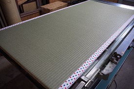 特集1寄贈用の畳完成